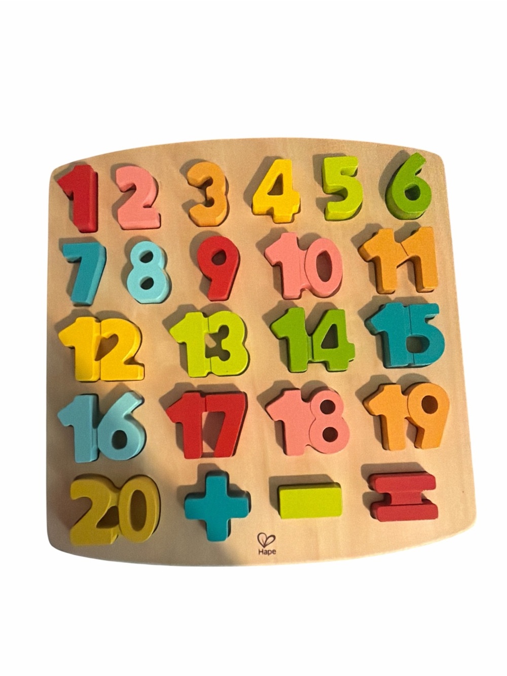 HAPE CHUNKY NUMBER & COUNTING PUZZLE
